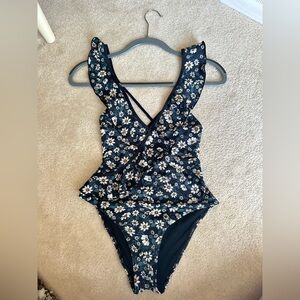 Beautiful Floral One piece size Medium